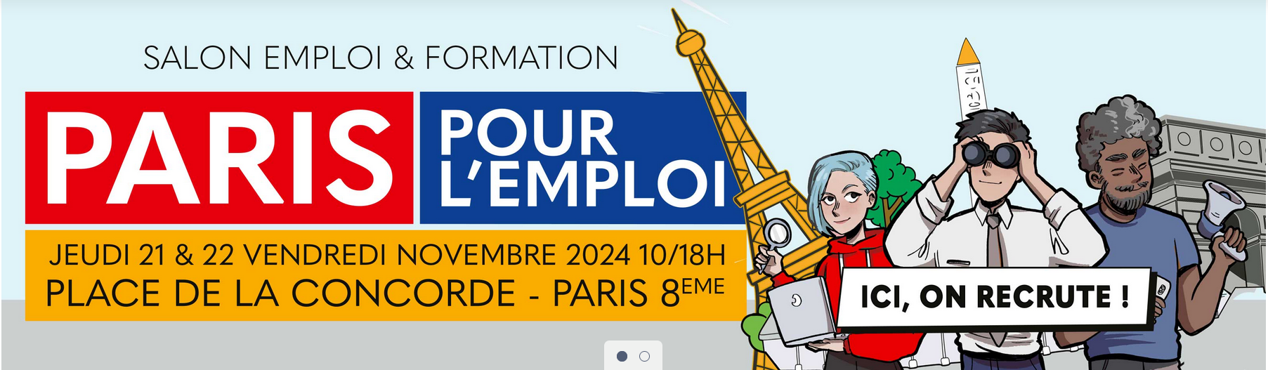 Évènement – Paris pour l'emploi 2024